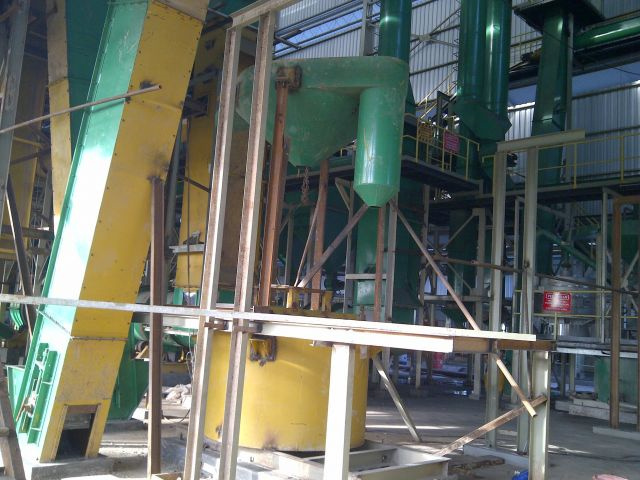 Máquina de cadena para procesar aceite de palma caliente en la Ciudad de Guatemala