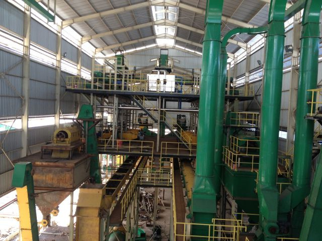 Máquina de planta procesadora de aceite de palma de alta calidad