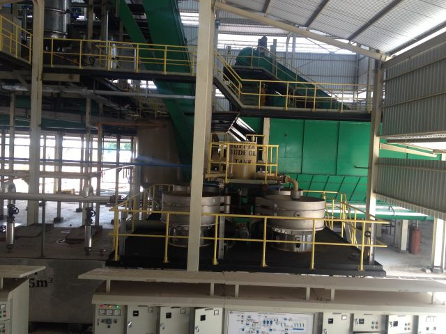 Planta de producción de aceite de palma de 10 a 100 t/h