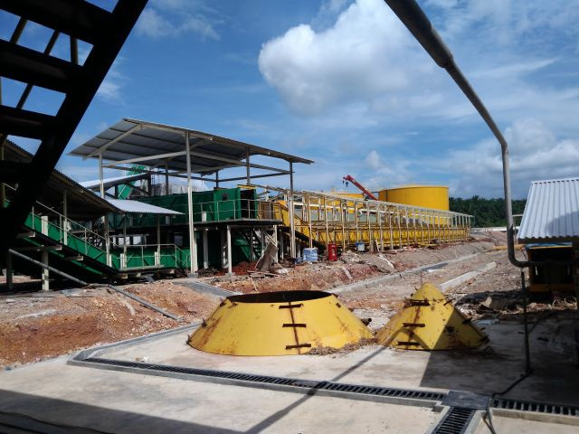 Máquina para producir aceite de palma y línea de producción de aceite de maíz en República Dominicana