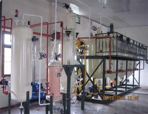Venta de la mejor máquina de producción de refinería de aceite de maíz