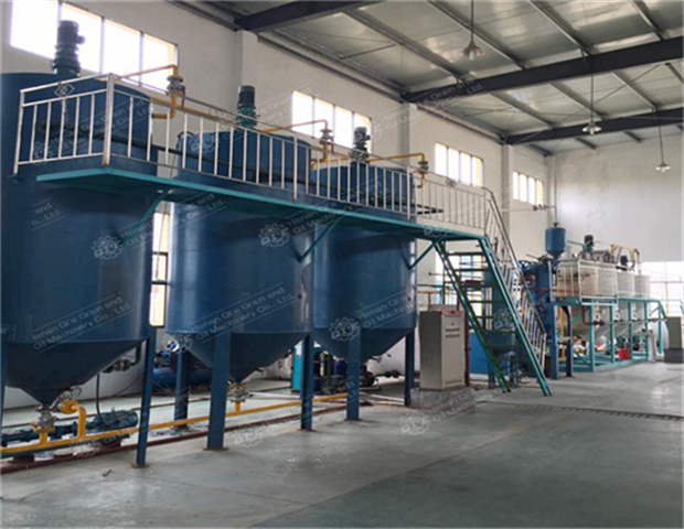 Refinería de petróleo crudo, equipo para la producción de aceite de soja