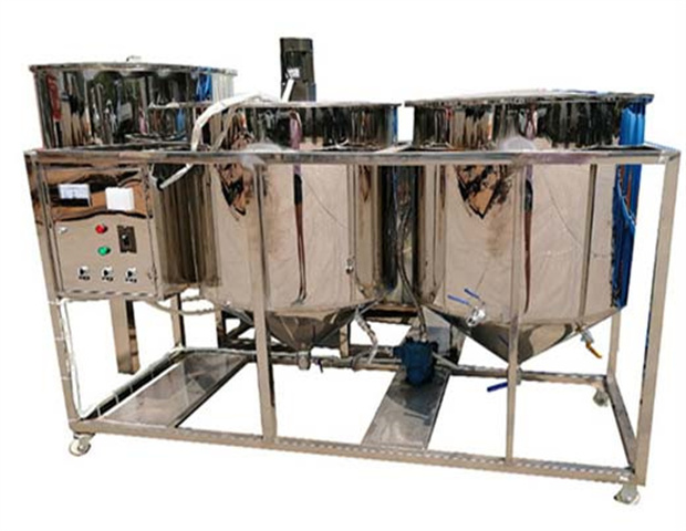 Máquina refinadora de aceite de palma de buen rendimiento en Tegucigalpa