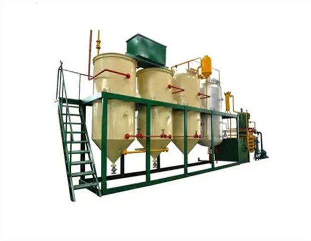 Máquina refinadora de aceite de palma de 100tpd de Cuba con marca