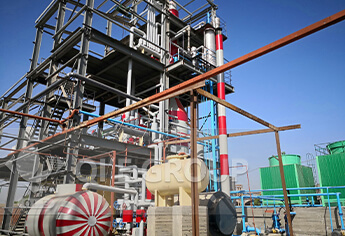 Línea de producción de aceite refinado en Egipto